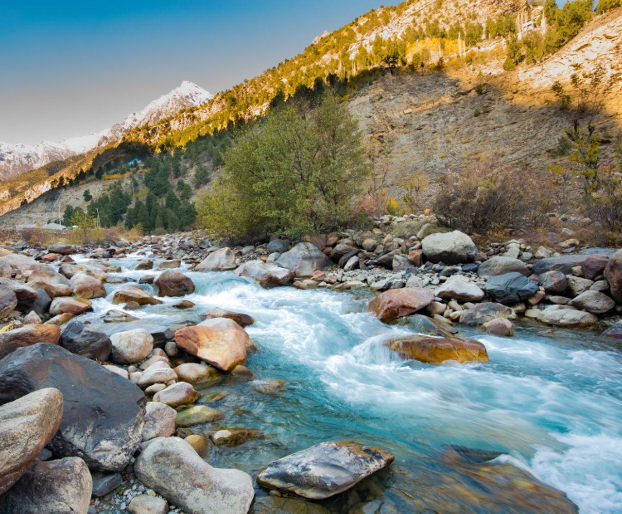 River and rocks